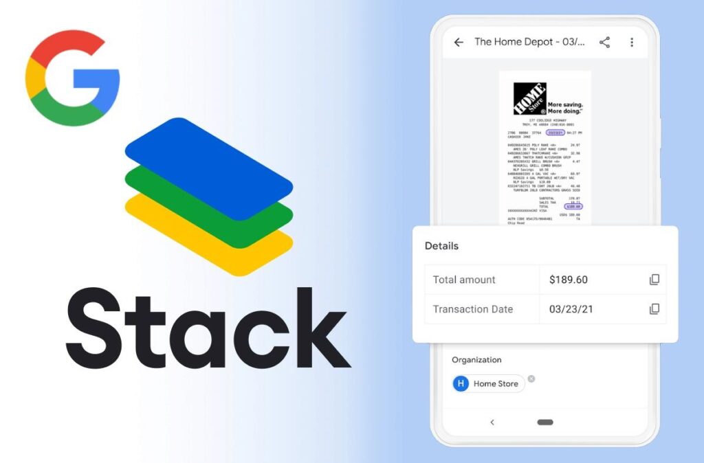 Stack es la nueva app de Google que permite organizar y escanear documentos importantes