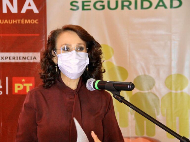 Las primeras encuestas dan ventaja a Dolores Padierna en Cuauhtémoc.