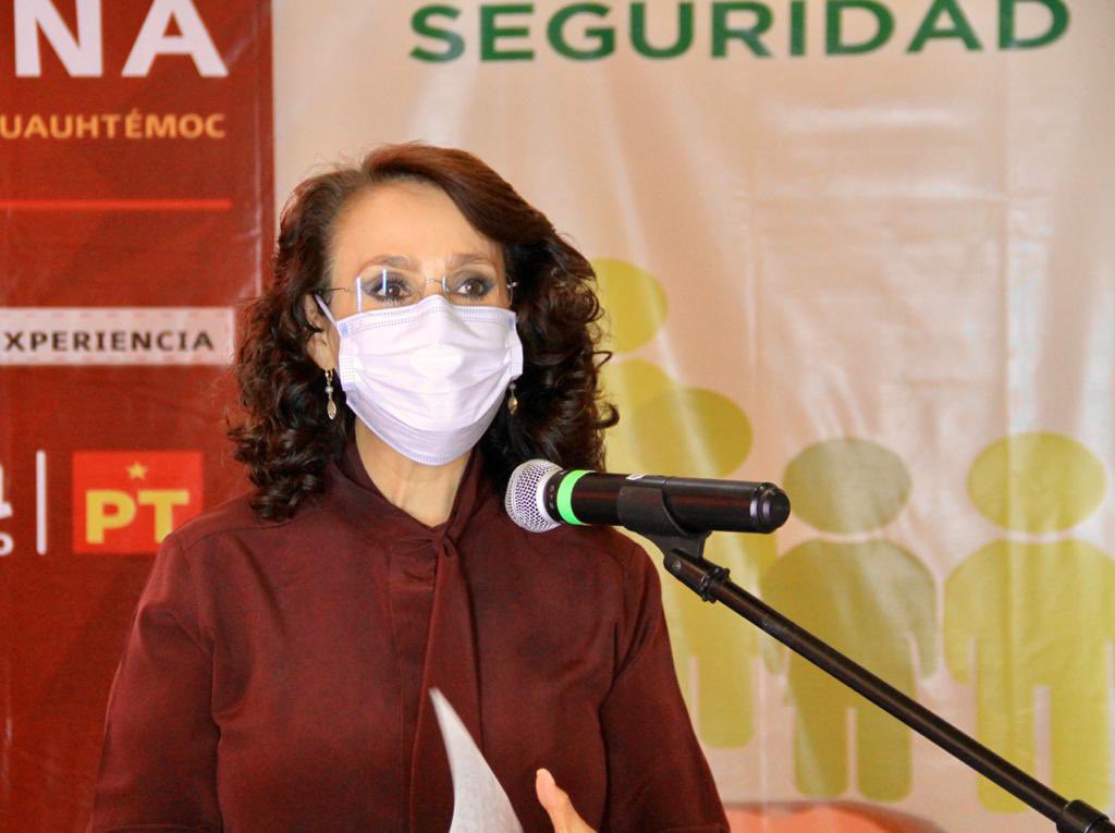 Las primeras encuestas dan ventaja a Dolores Padierna en Cuauhtémoc.