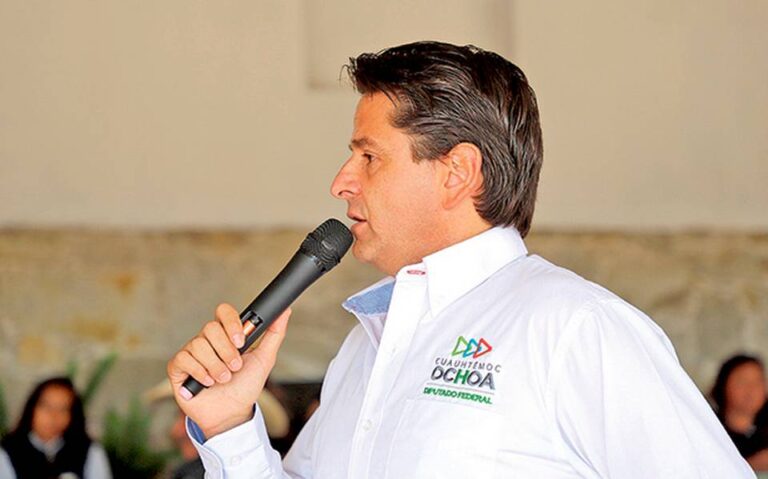 Diputado Federal por Hidalgo, Cuauhtémoc Ochoa