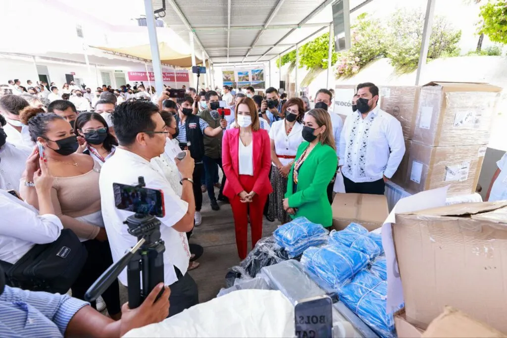 Evelyn Salgado Pineda señaló que está comprometida con la pacificación de Guerrero.