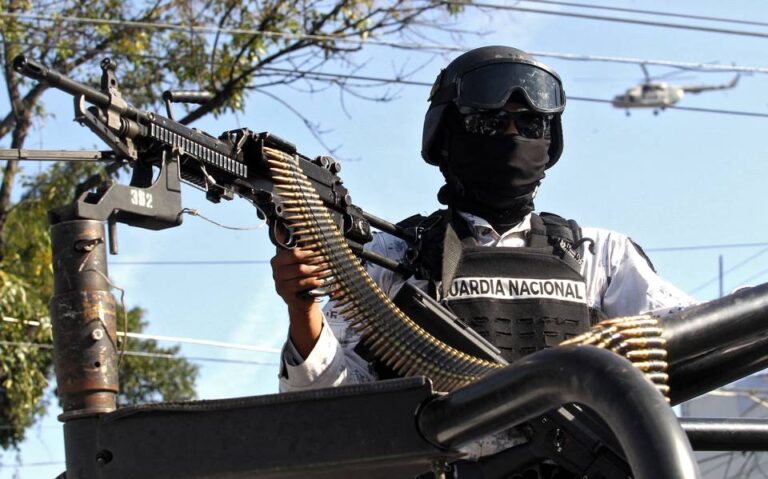 Elemento de la Guardia Nacional.