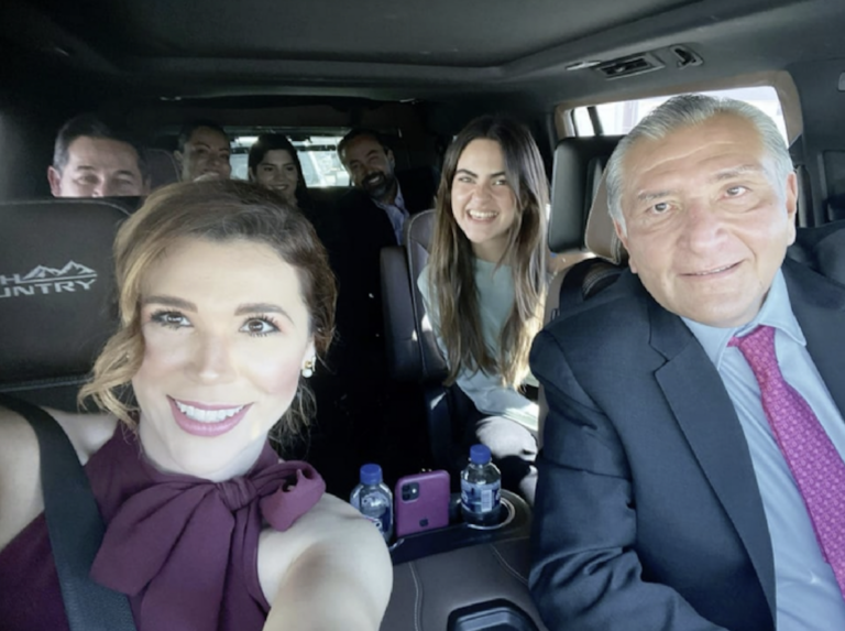 Adán Augusto López en Baja California.