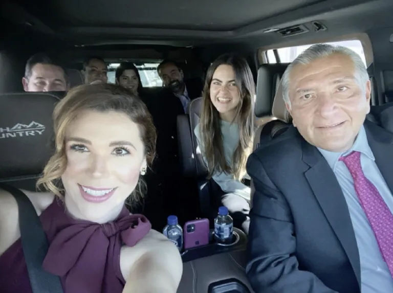 Adán Augusto López en Baja California.