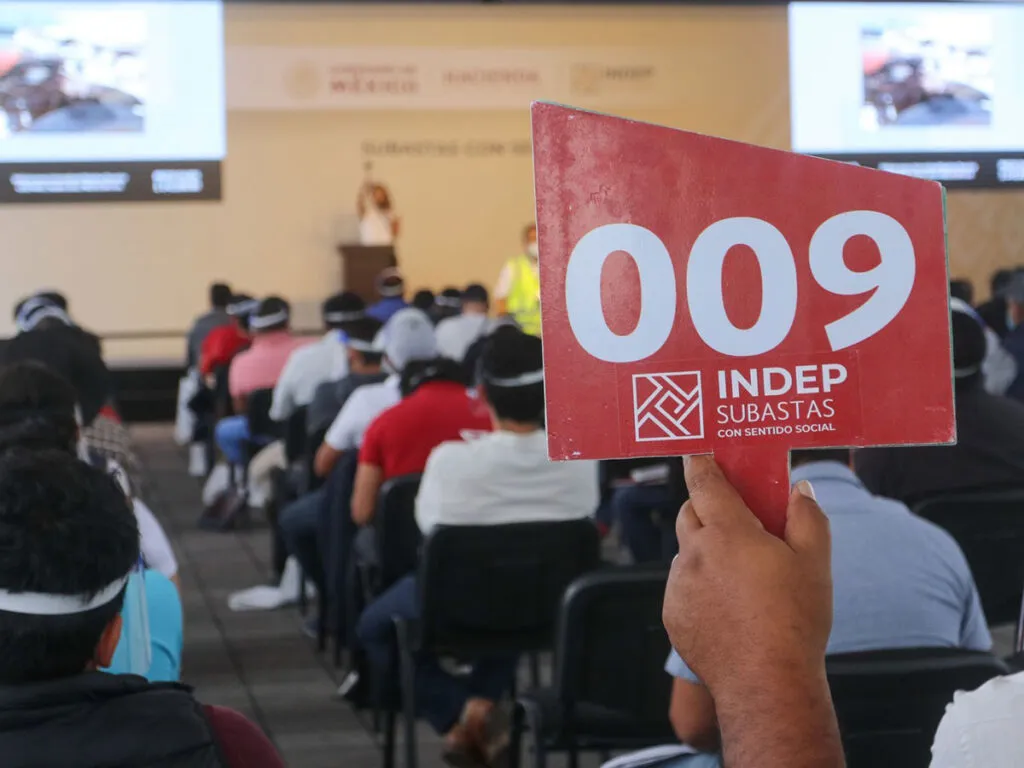 subastas en el indep