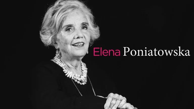Otorgarán Medalla Belisario Domínguez a Elena Poniatowska