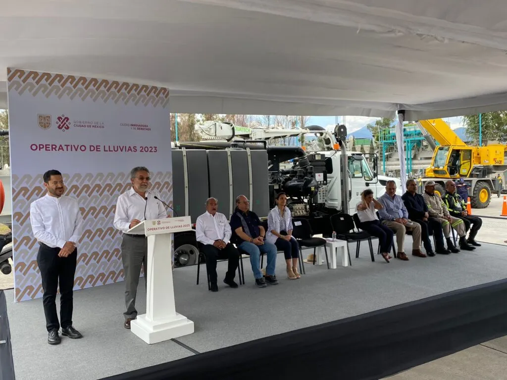 SACMEX informó sobre los 120 campamentos que en temporada de lluvias operarán