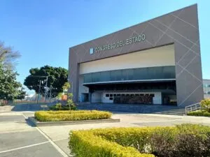 Fotografía de la fachada del Congreso del Estado de Morelos