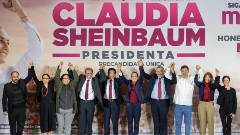 Presentan el equipo de precampaña de Sheinbaum
