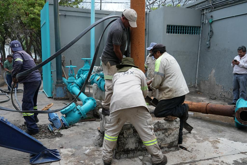 SACMEX invirtió en la recuperación de fuentes de agua potable