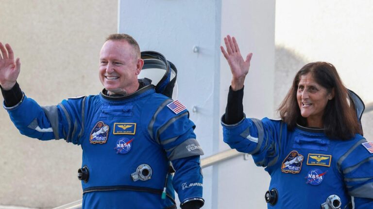 Barry ‘Butch’ Wilmore y Sunita ‘Suni’ Williams