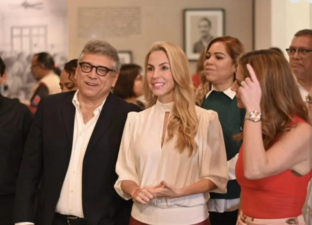 Paty Lobeira inaugura el renovado Museo de la Ciudad de Veracruz.