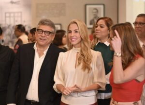 Paty Lobeira inaugura el renovado Museo de la Ciudad de Veracruz.