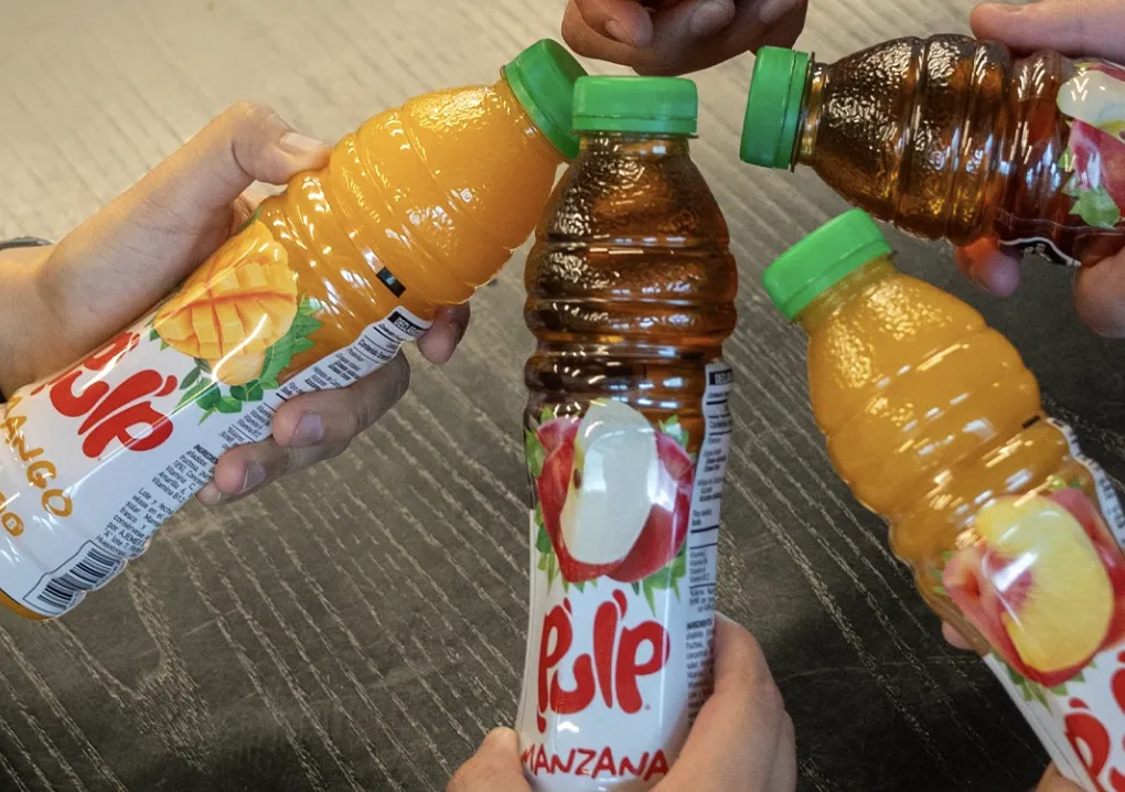 Bebidas Pulp durante el verano.